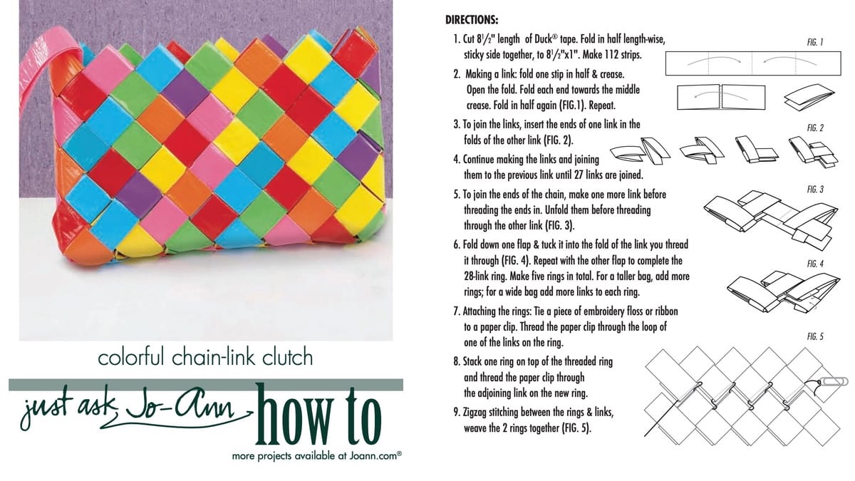 Joann chain link clutch