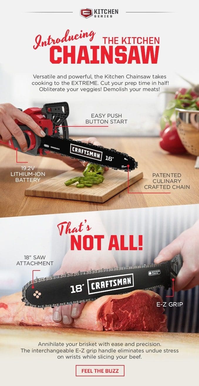 Kitchen Chainsaw